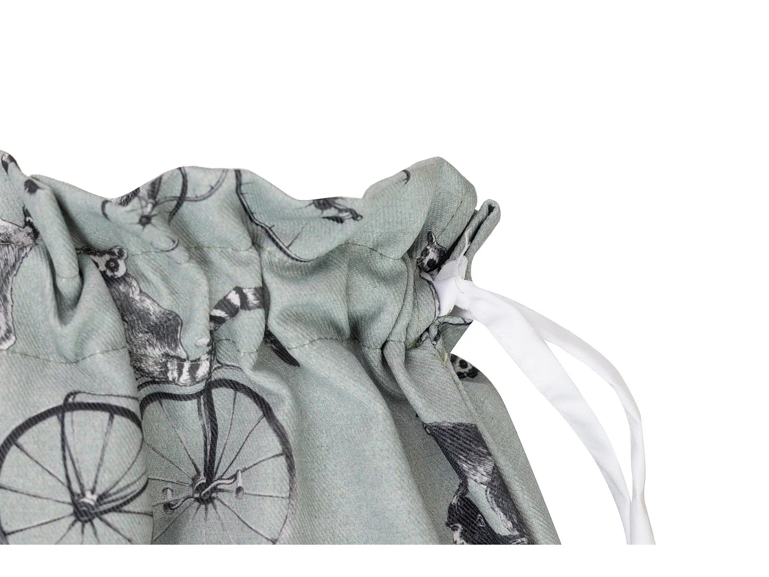 Bolsa Pan Estampado Bicicletas 30x10x60 Cm