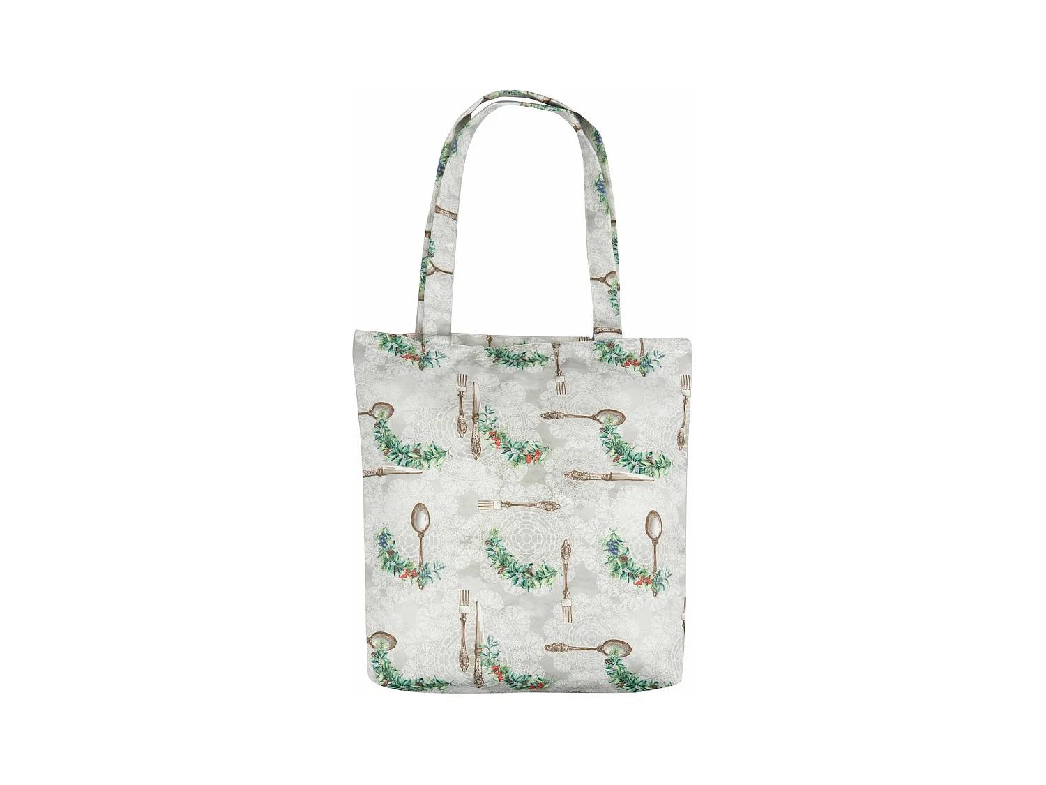 Shopping Bag Navidad Platos 41x45 Cm