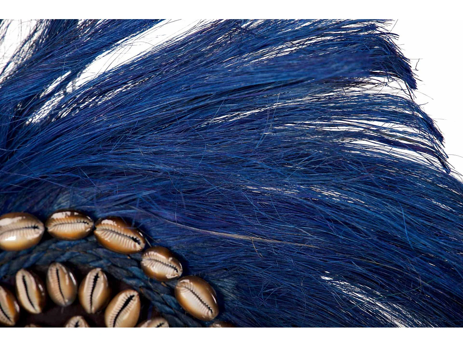 Adorno Pared Fibras / Conchas  Batu 60x4x60 Cm