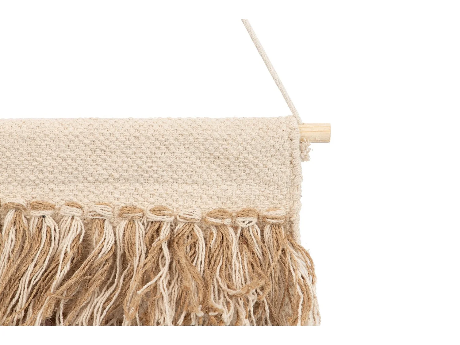 Adorno Pared Tejido A Mano 35x2x75 Cm