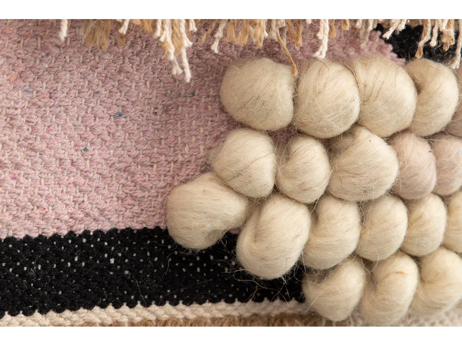 Adorno Pared Tejido A Mano 35x2x75 Cm