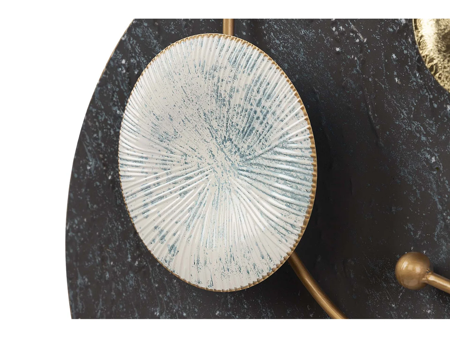 Adorno Pared Metal 83x10x78 Cm