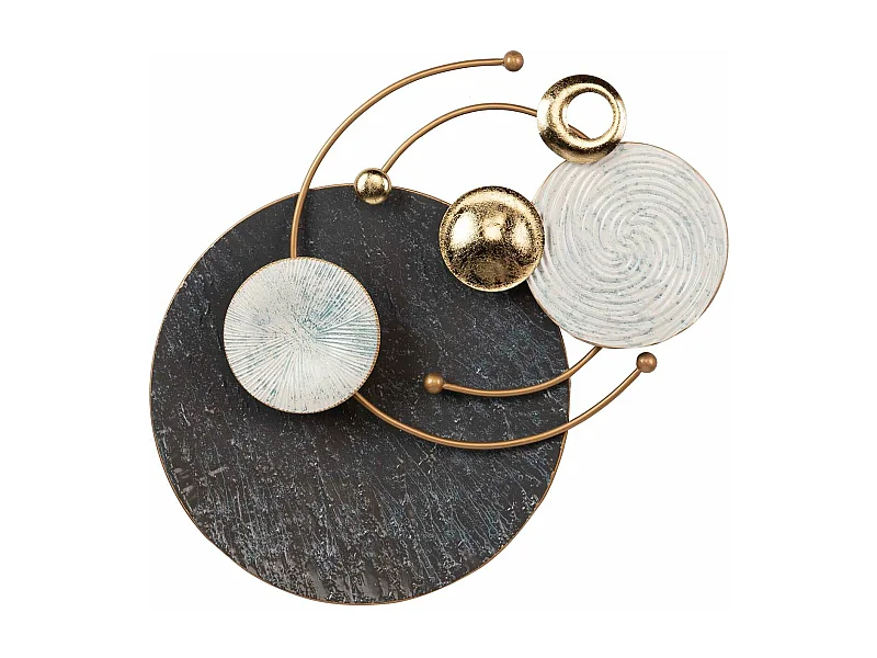 Adorno Pared Metal 83x10x78 Cm