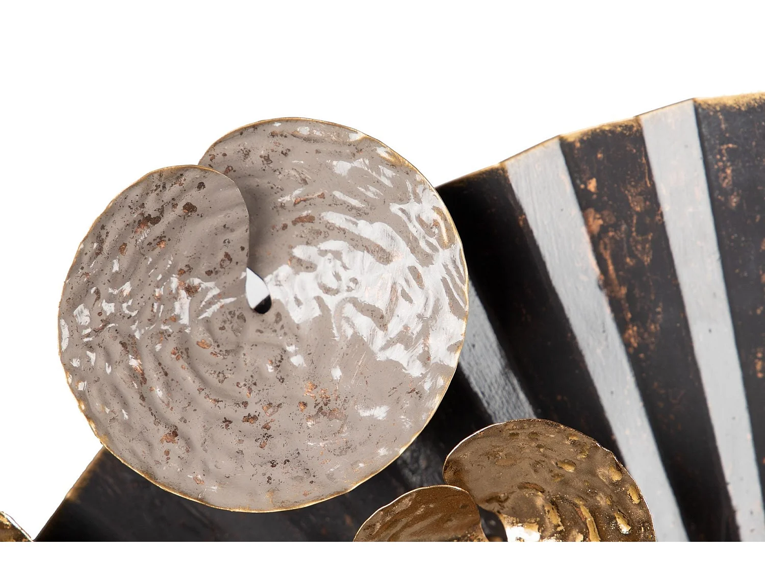 Adorno Pared Metal 120x10x66 Cm