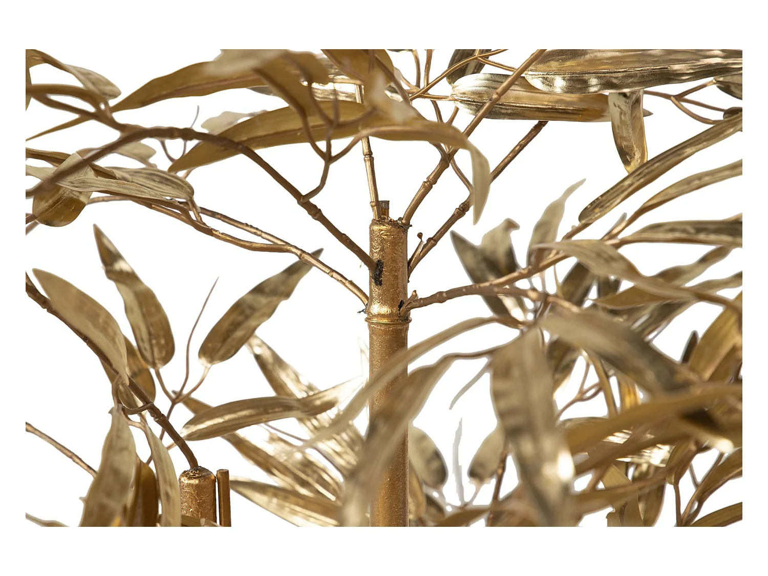 Arbol Bambu Dorado Con Maceta 78x51x137 Cm