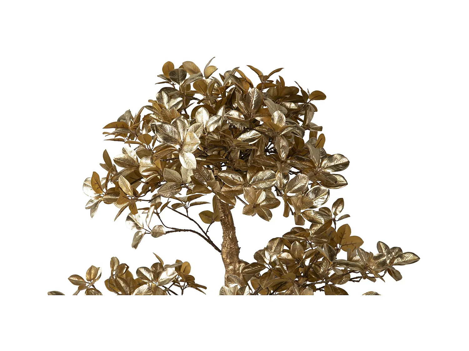 Arbol Ficus Dorado Con Maceta 70x42x89 Cm