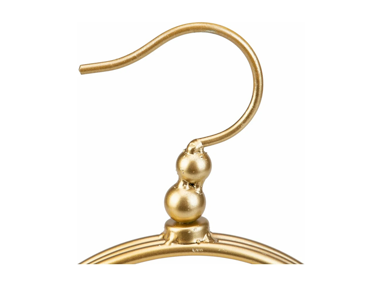 Candelabro Metal Dorado 19,5x10,5x35 Cm