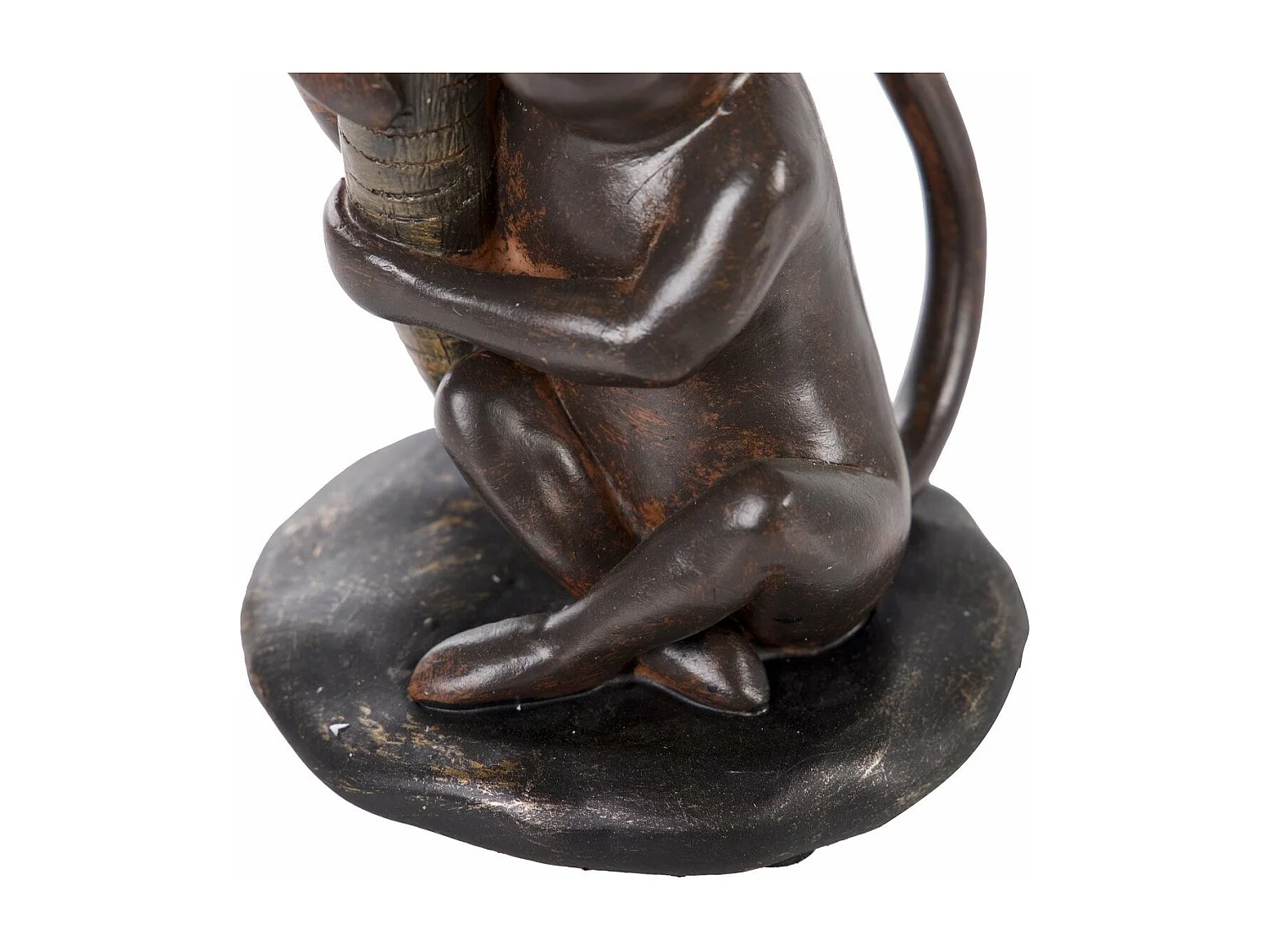 Candelabro Mono Resina 17x16x26 Cm