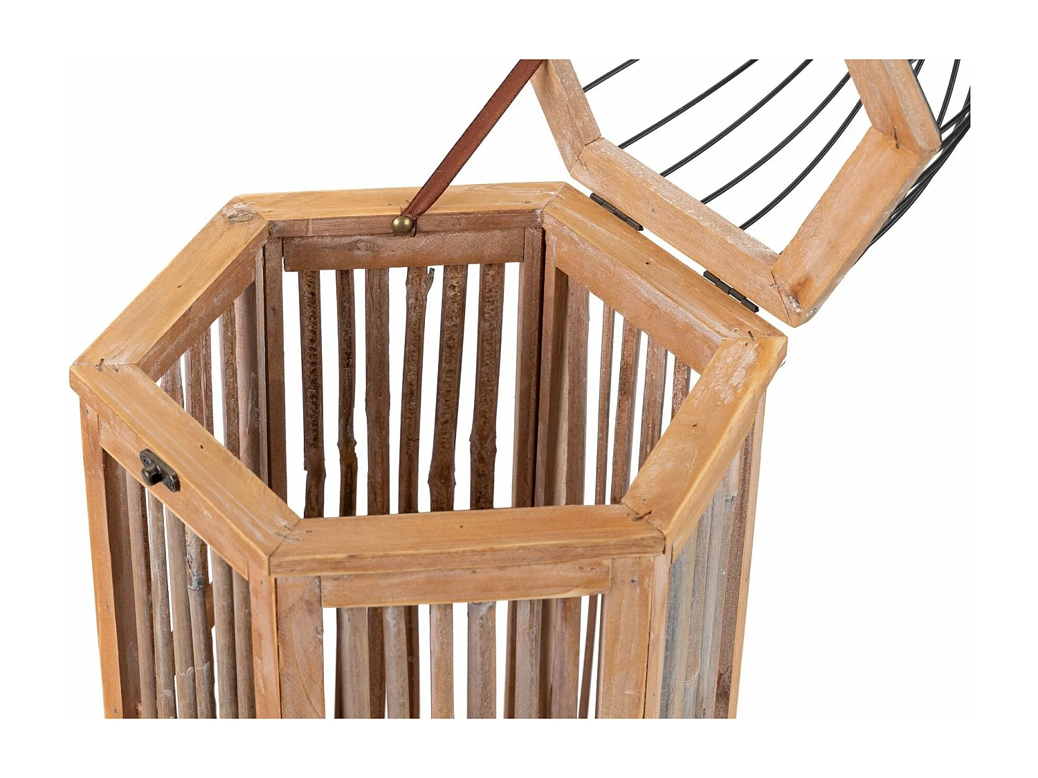 Set 2 Faroles Antique  31x27x66/22x19x48 Cm