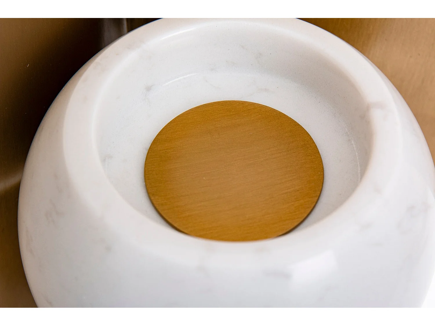 Portavela Marmol / Acero Inoxidable 35x12x46 Cm