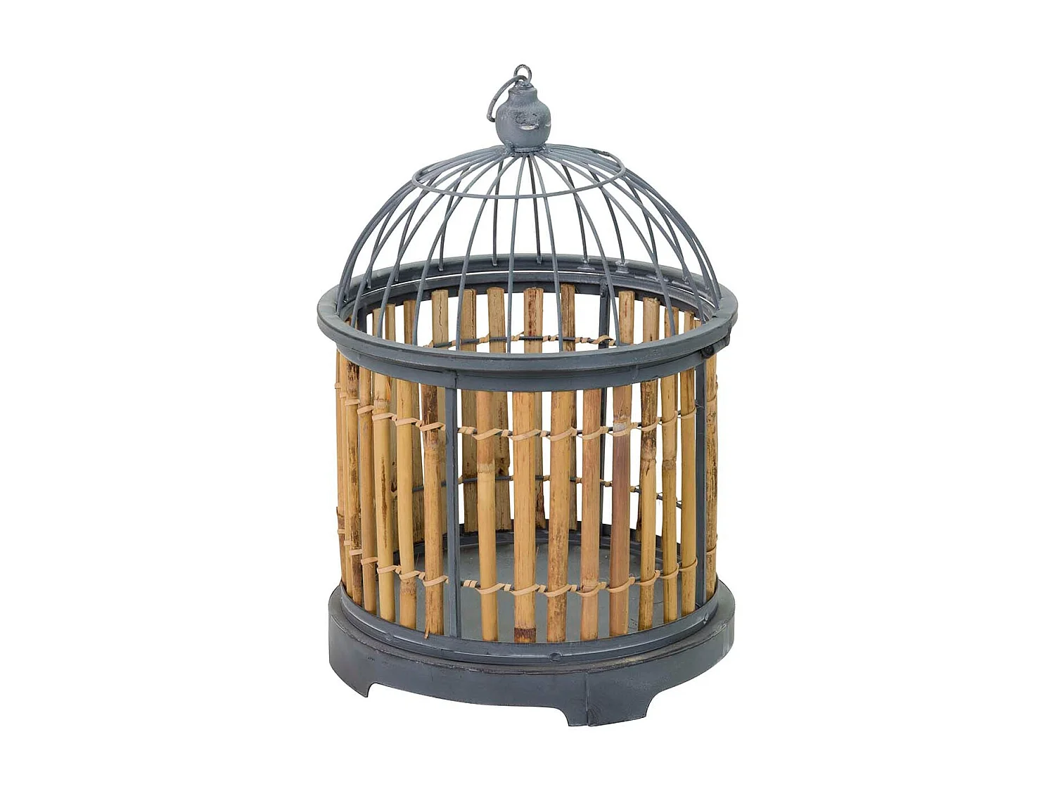 Set 3 Jaulas Metal 38x38x62 30x30x49 22x22x36 Cm