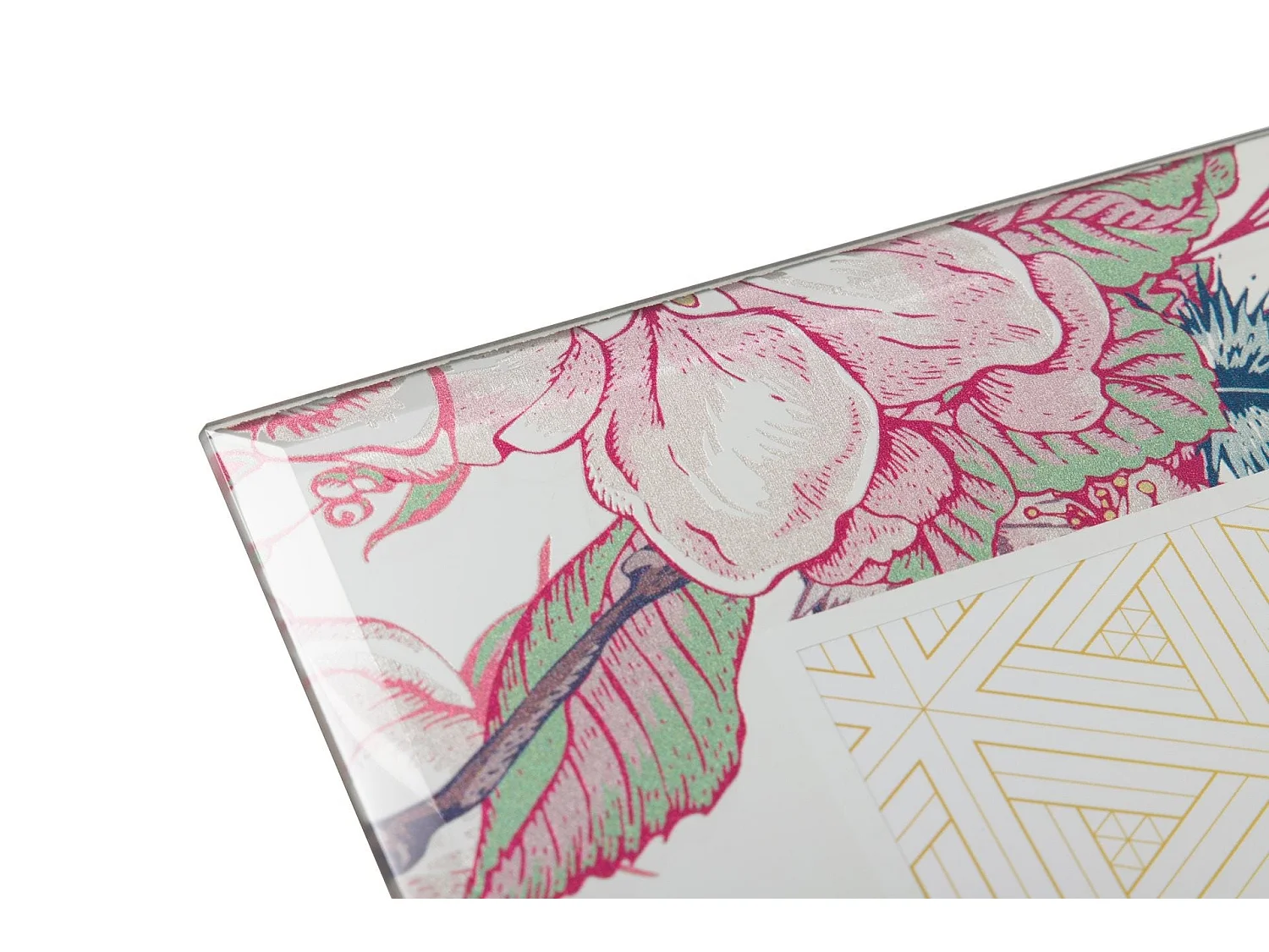 Portafotos Espejo Impresion Mariposas 10x15 Cm