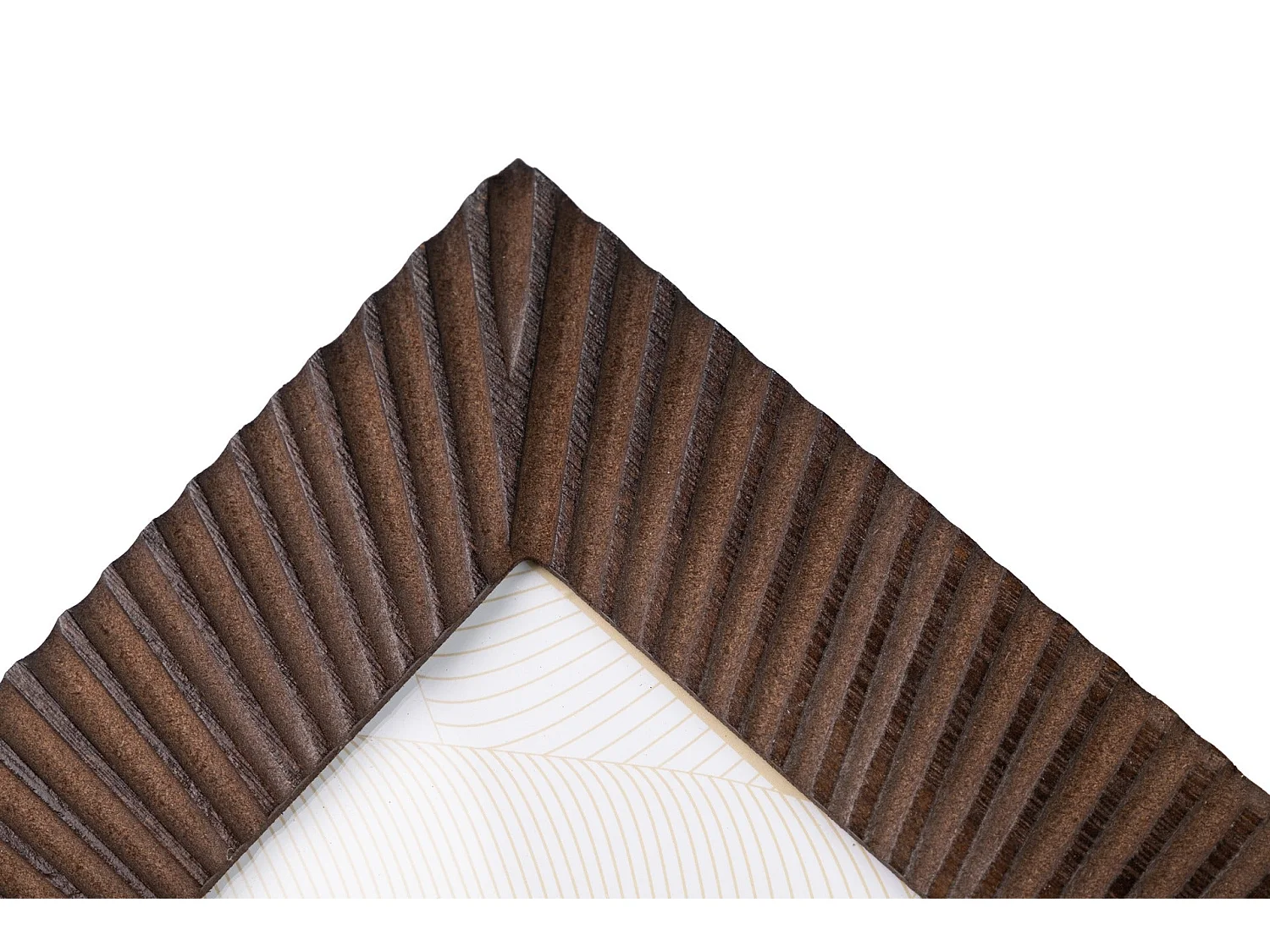 Portafotos Madera Tallada Natural 15x20 Cm