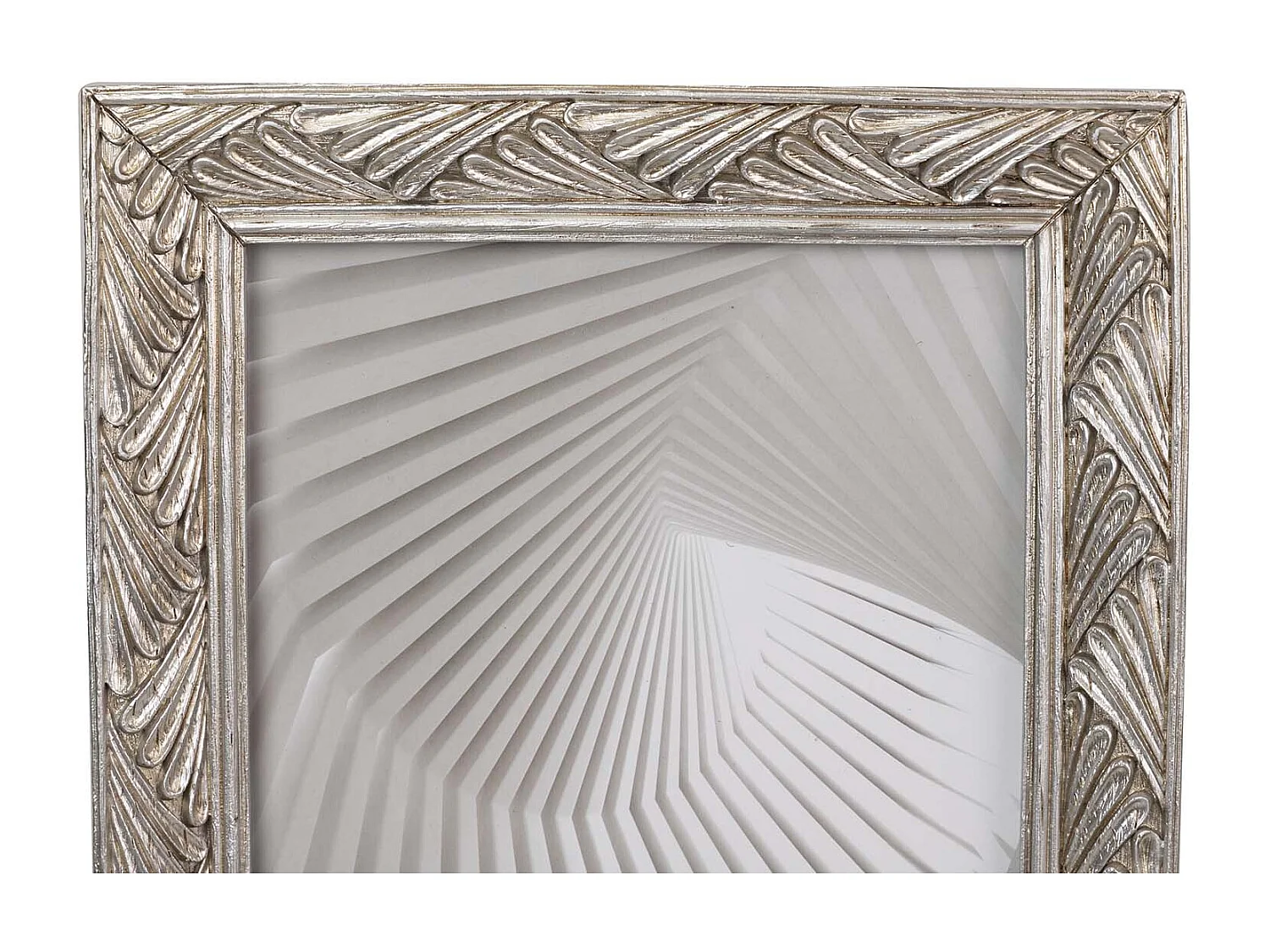 Portafotos Resina Plateado 15x20 Cm