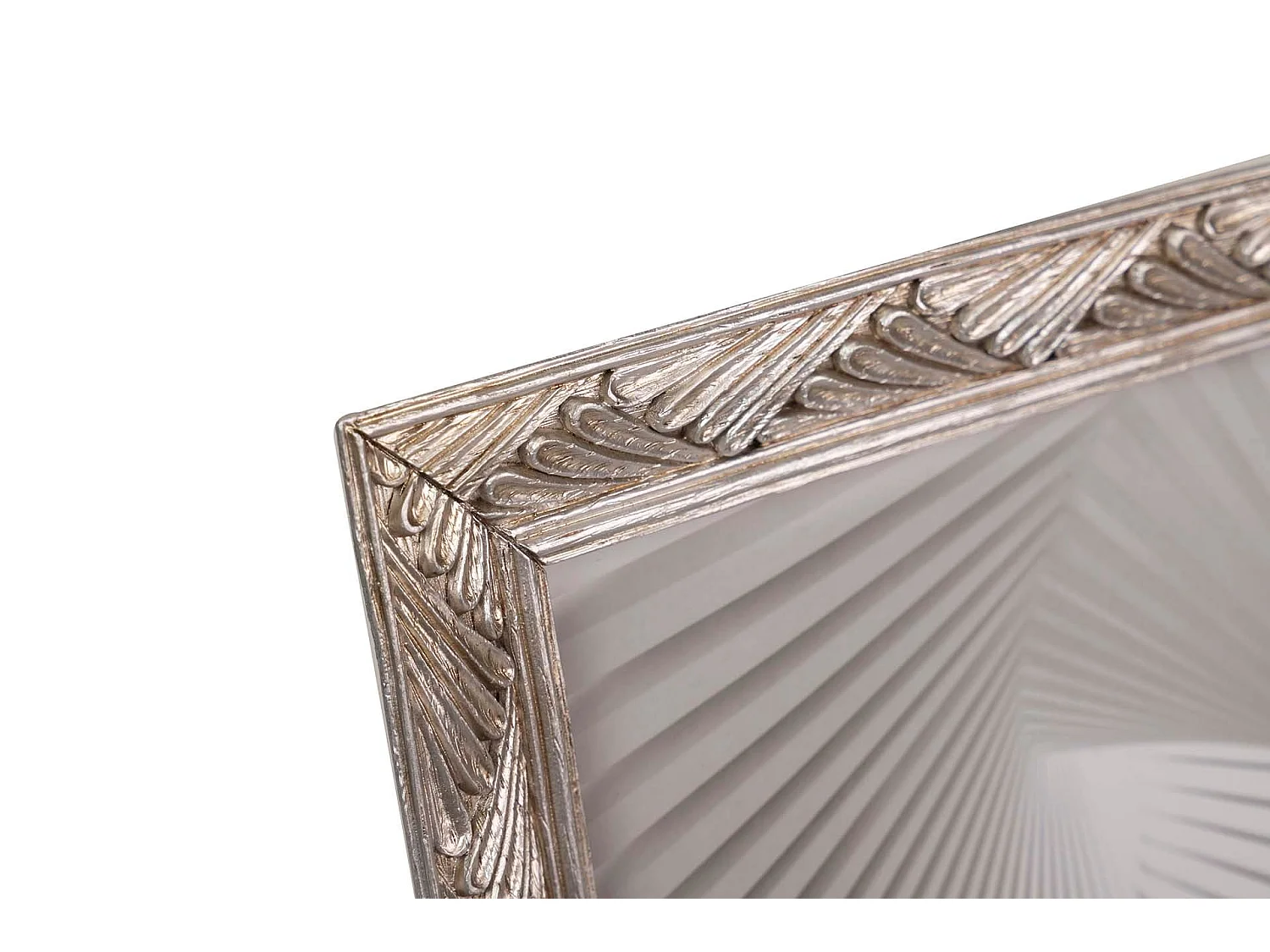 Portafotos Resina Plateado 15x20 Cm