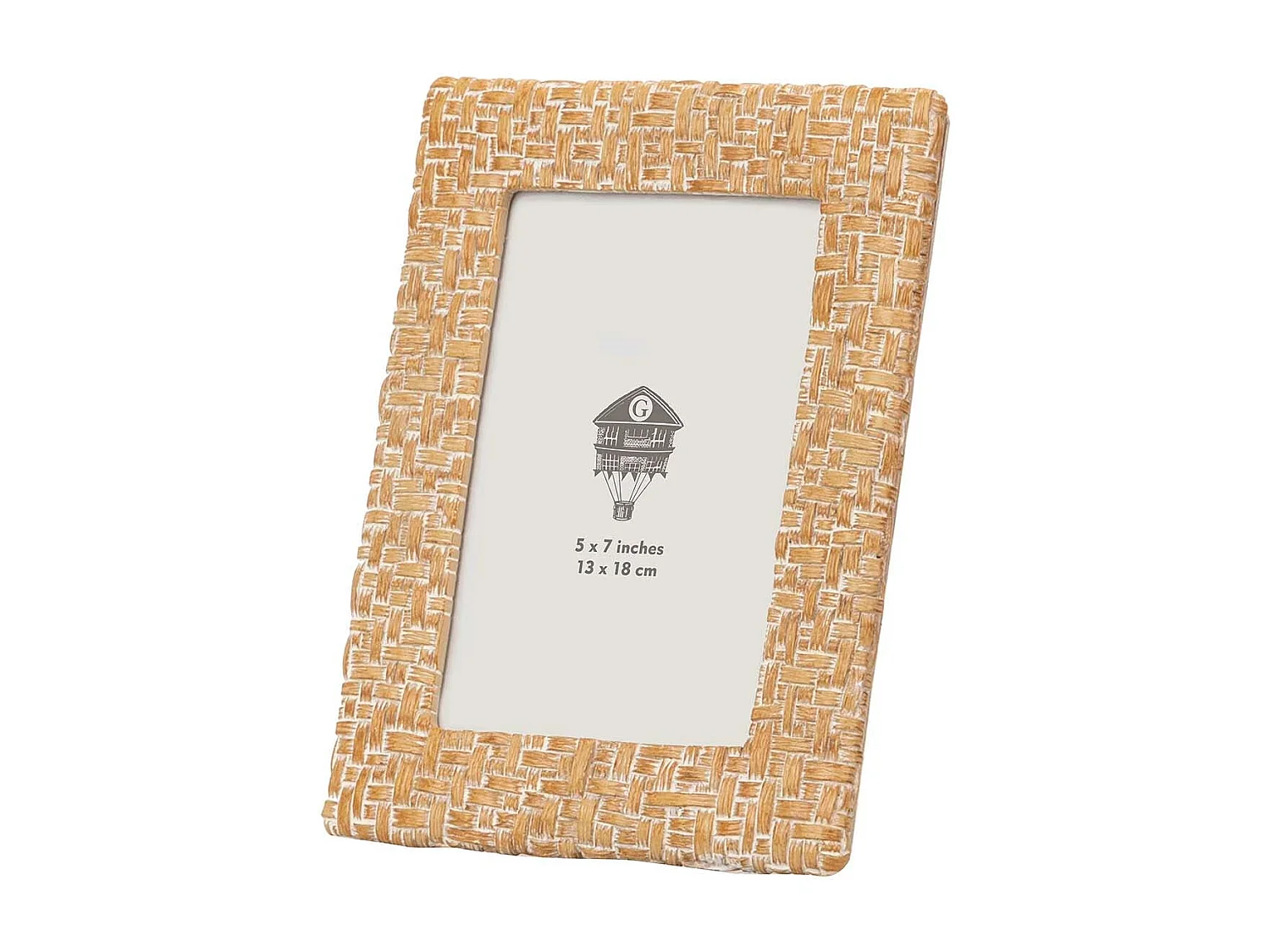 Portafotos Resina Natural Blanco 13x18 Cm