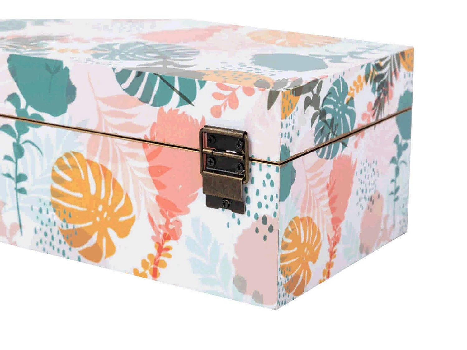 Set 2 Cajas Floral 25x15x11/20x12x8 Cm