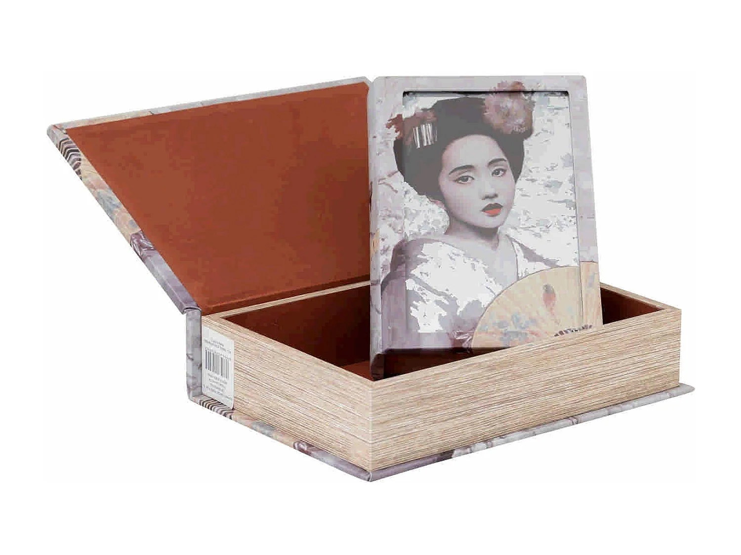 Set 2 Cajas Libro Espejo 21x7x30 / 16x5x24 Cm