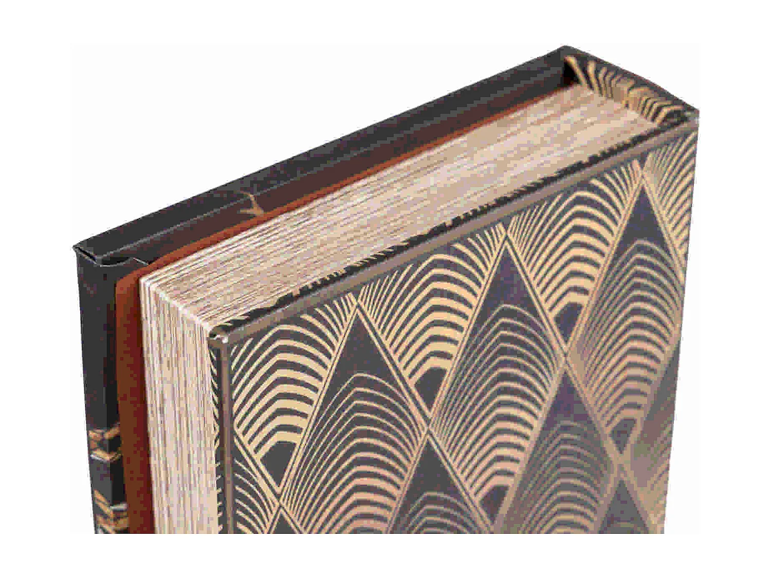 Set 2 Cajas Libro Espejo 21x7x30 / 16x5x24 Cm