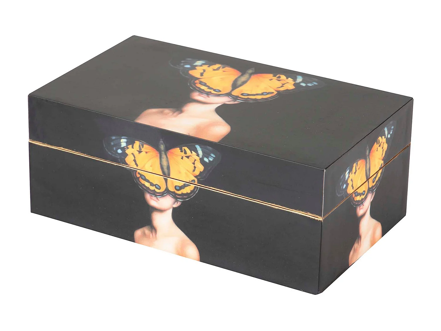 Set 2 Cajas Retrato 25x15x11/20x12x8 Cm