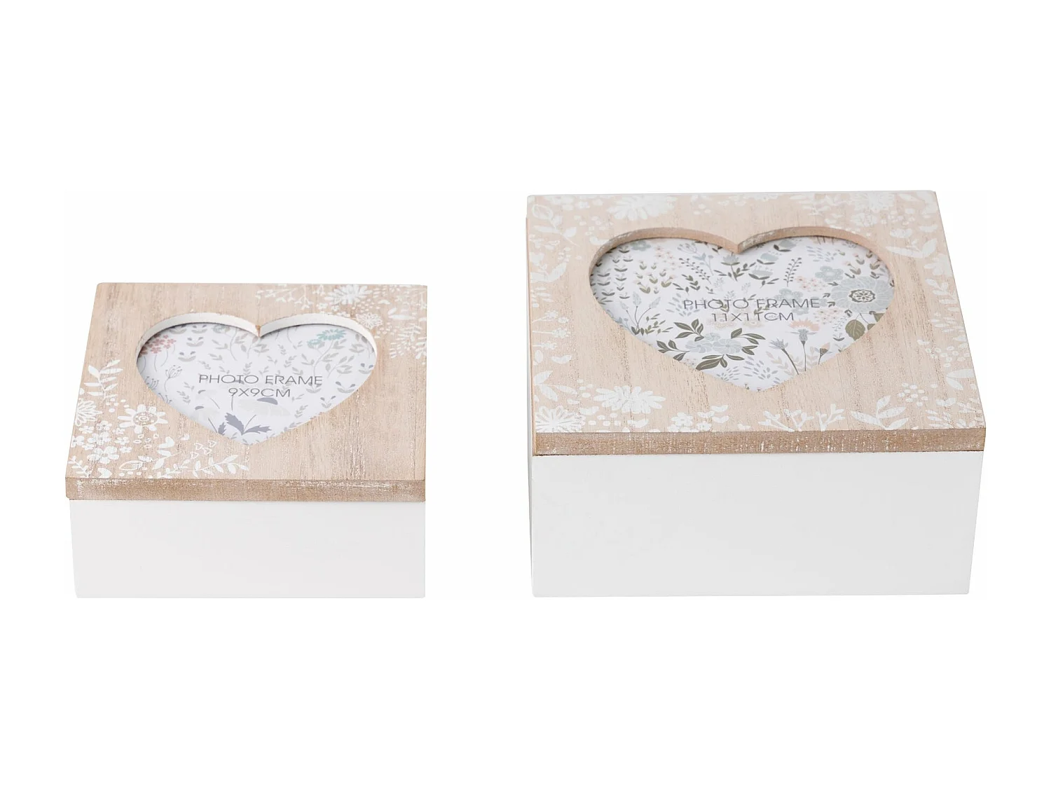 Set 3 Cajas Arbol 18x18x9/15x15x7/12x12x5 Cm