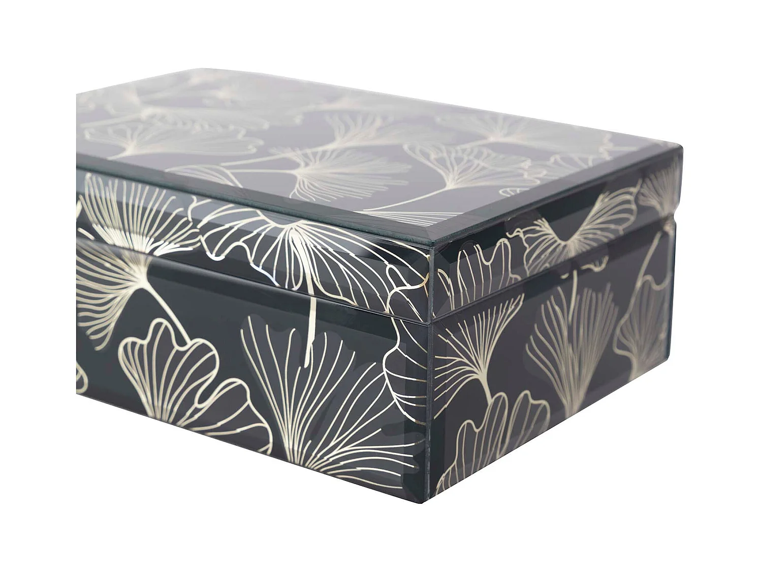 Caja Cristal Impresion Foil 26x18x10 Cm