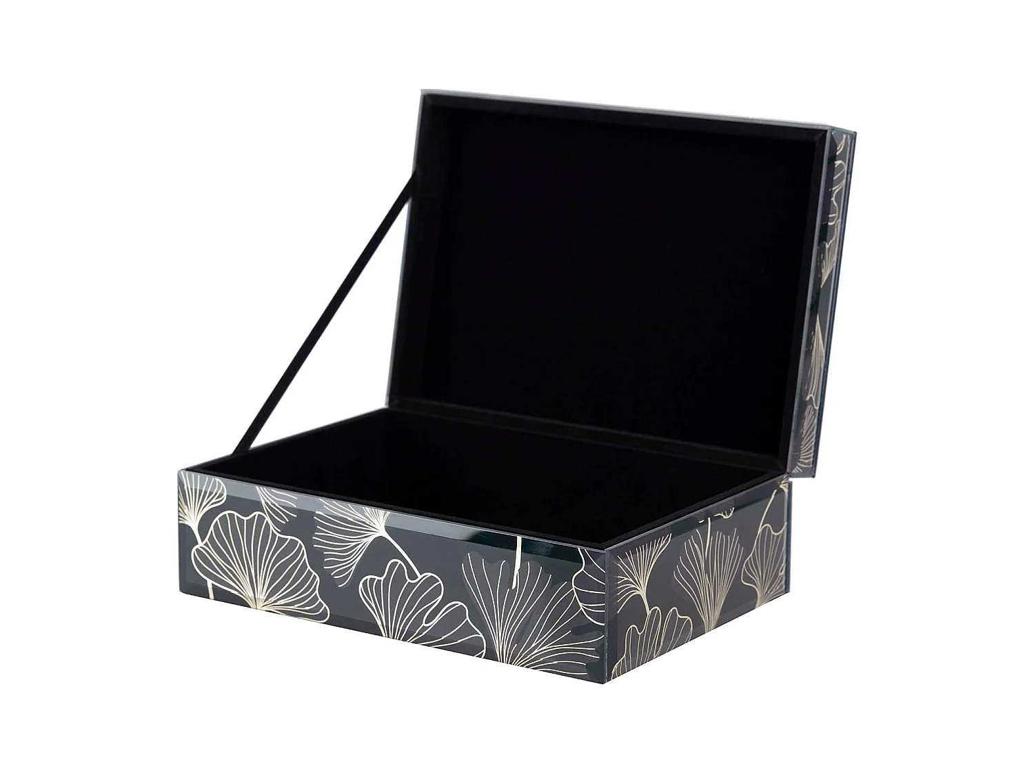 Caja Cristal Impresion Foil 26x18x10 Cm