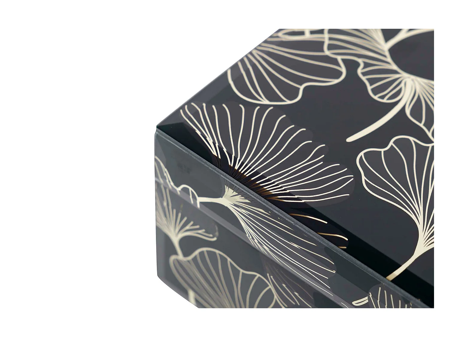 Caja Cristal Impresion Foil 26x18x10 Cm