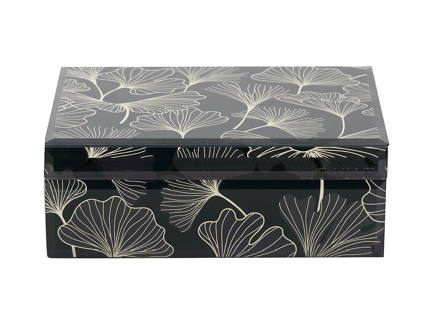 Caja Cristal Impresion Foil 26x18x10 Cm