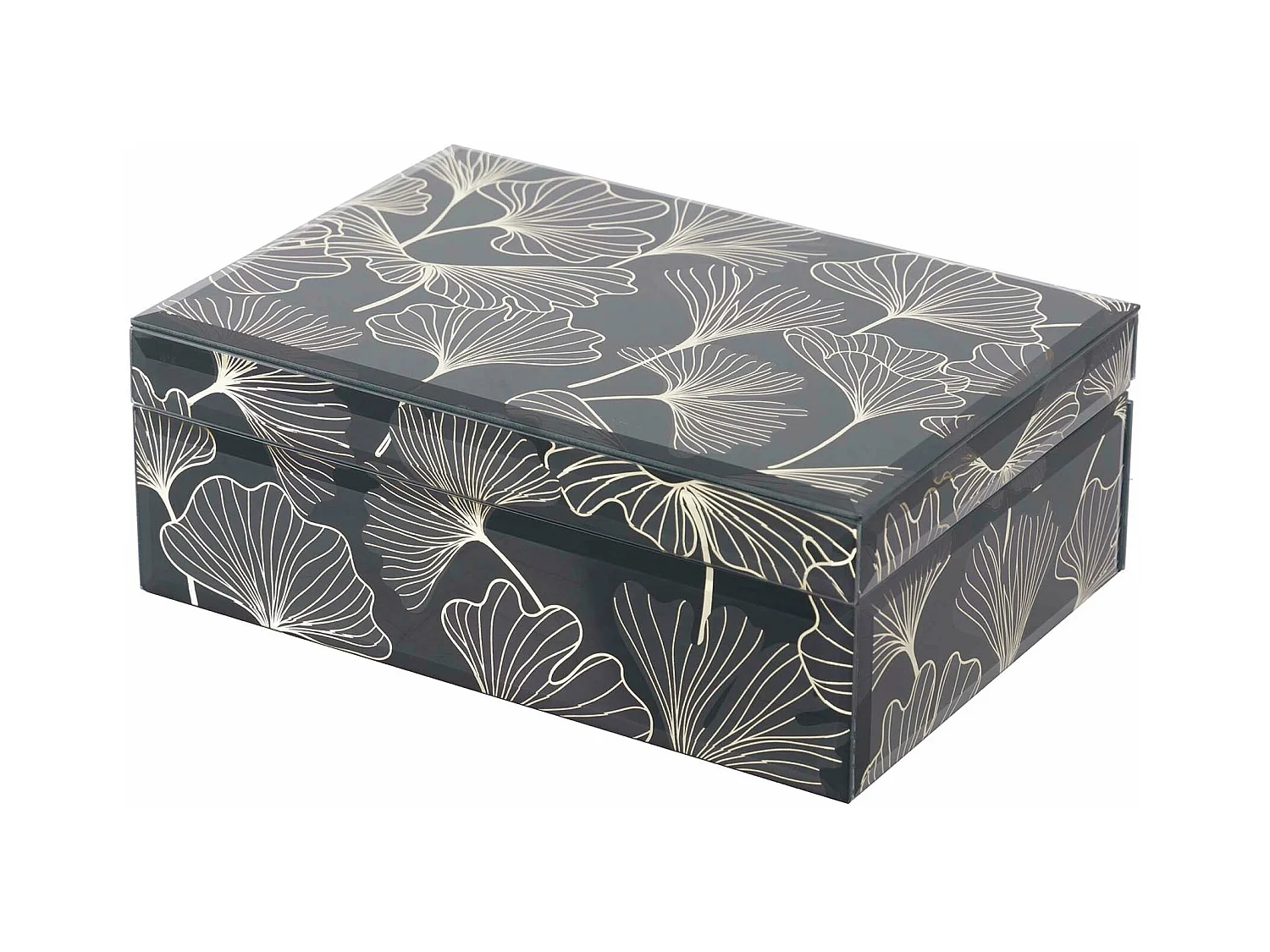 Caja Cristal Impresion Foil 26x18x10 Cm
