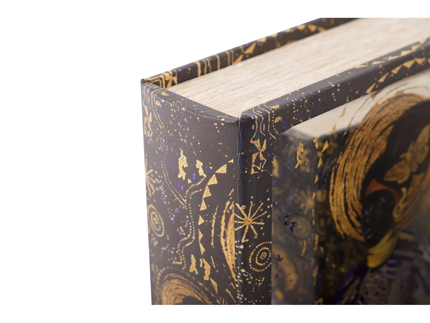 Set 2 Cajas Libro Espejo 21x7x30 / 16x5x24 Cm