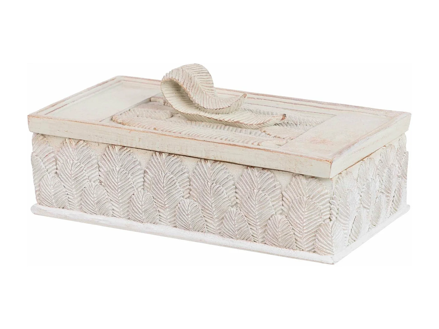 Caja Resina Natural 20x11x8 Cm