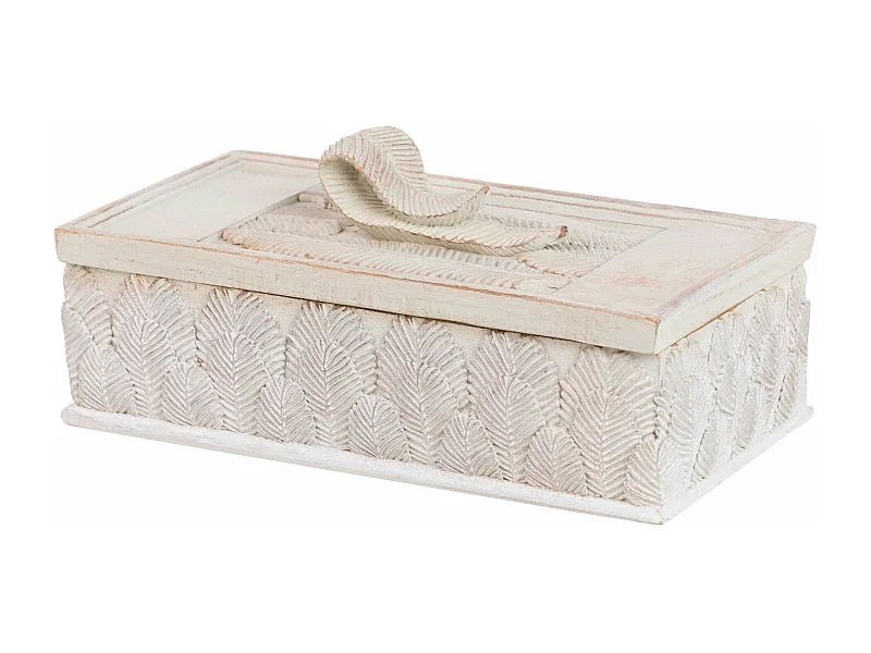 Caja Resina Natural 20x11x8 Cm