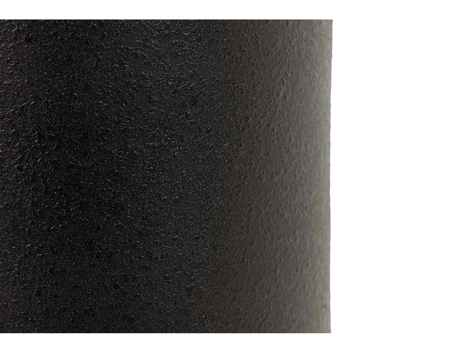 Paraguero Ceramica Negro Mate 23x23x50 Cm