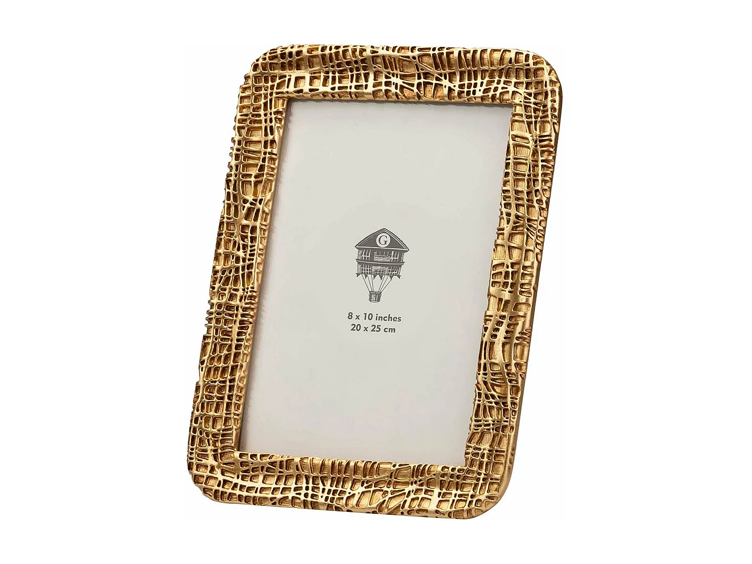 Portafotos Resina Dorado 20x25 Cm