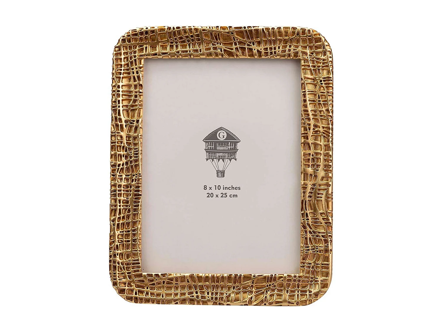 Portafotos Resina Dorado 20x25 Cm