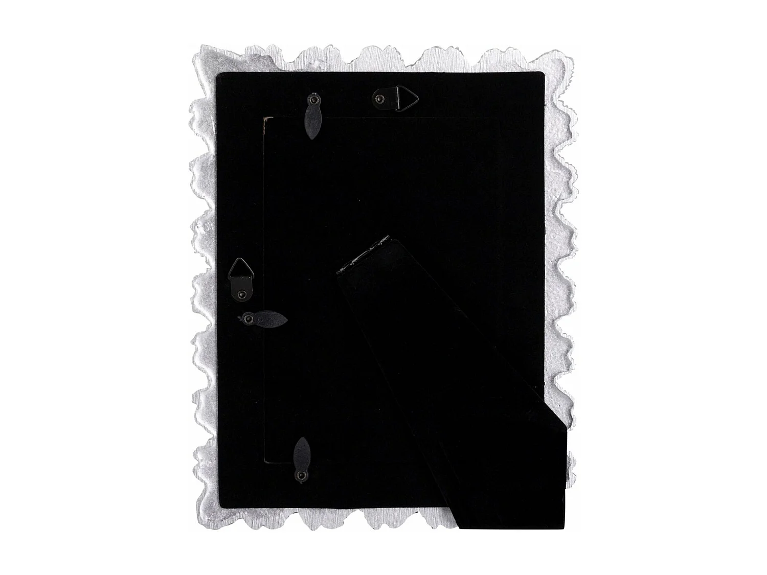 Portafotos Resina Plata Envejecido 10x15 Cm