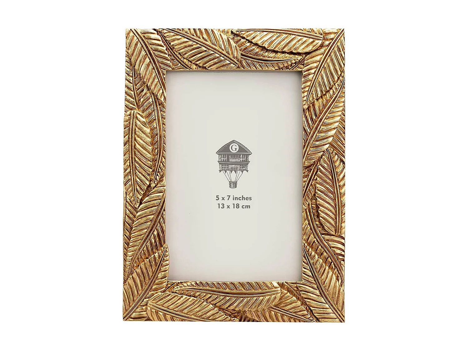 Portafotos Resina Dorado 13x18 Cm