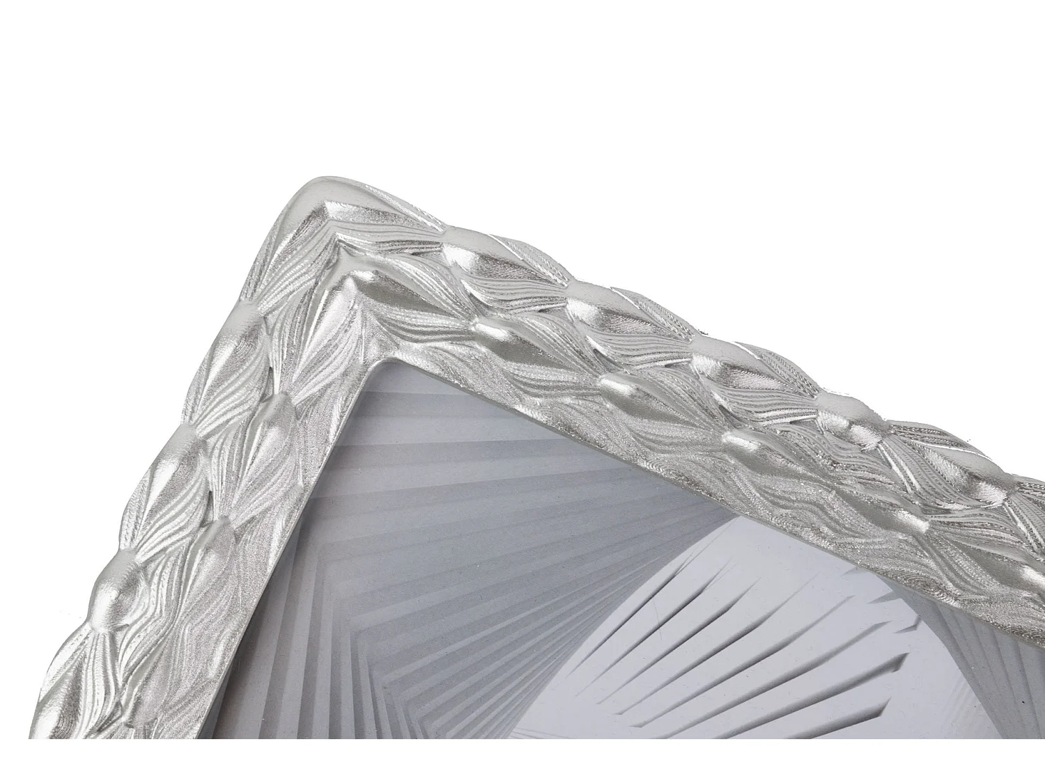 Portafotos Resina Plateado 13x18 Cm