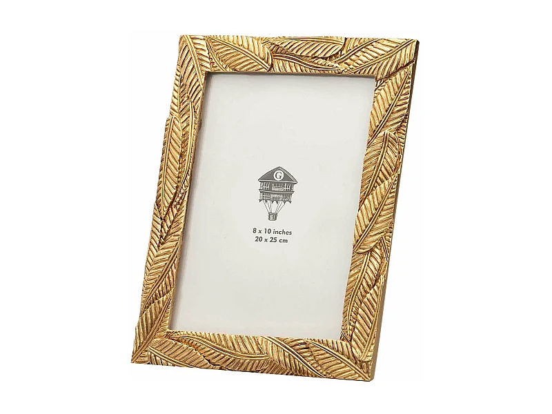 Portafotos Resina Dorado 20x25 Cm