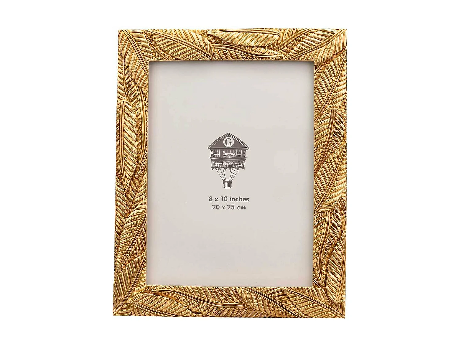 Portafotos Resina Dorado 20x25 Cm