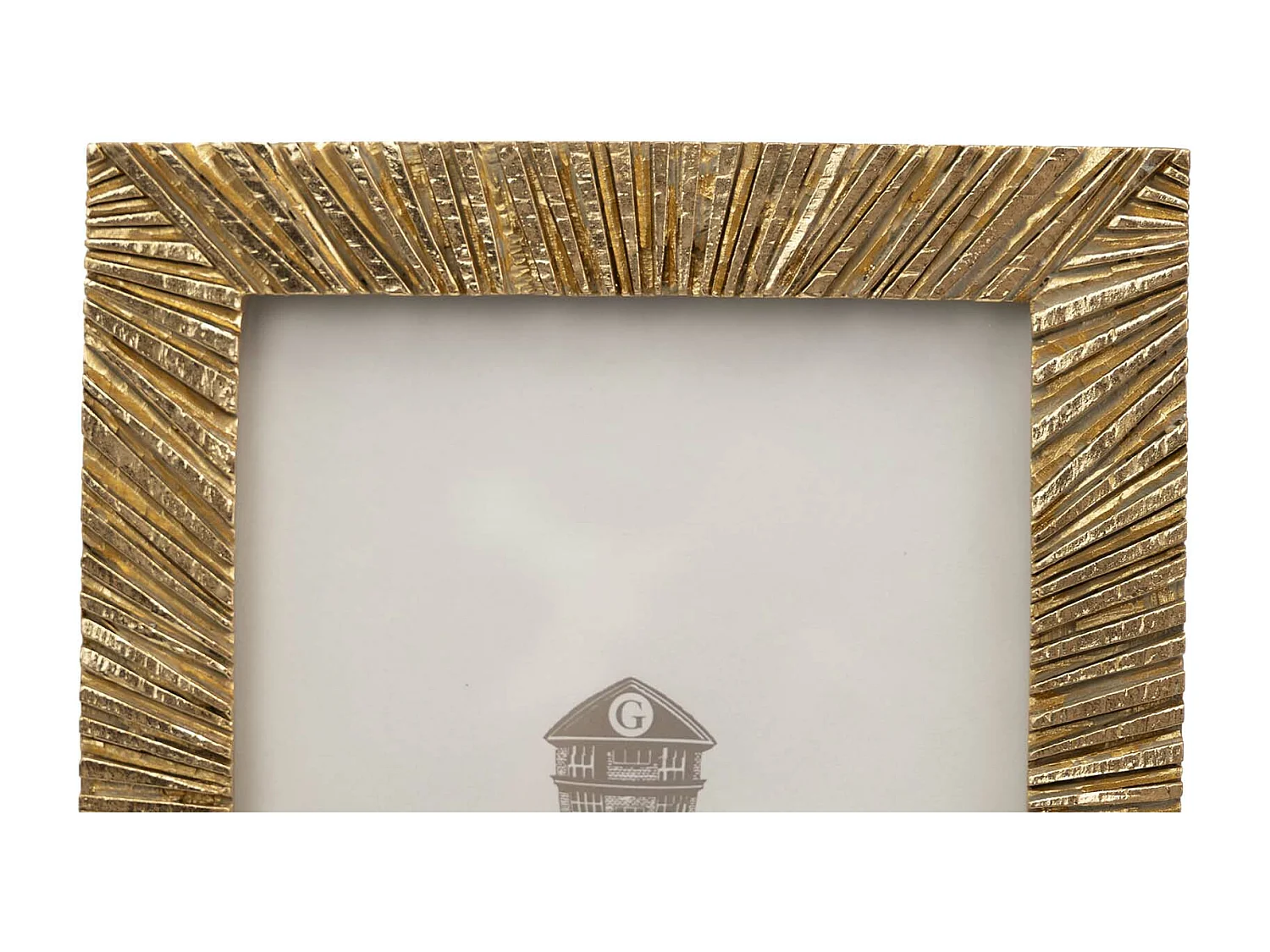 Portafotos Resina Dorado 15x20 Cm