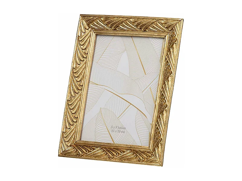 Portafotos Resina Dorado 13x18 Cm