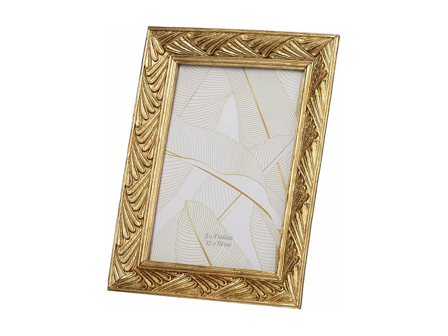 Portafotos Resina Dorado 13x18 Cm