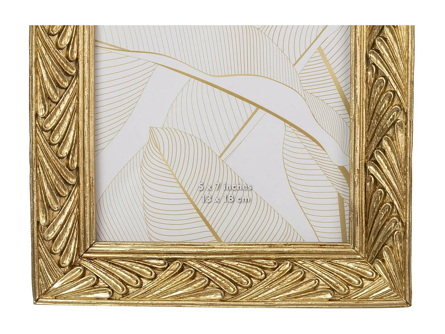 Portafotos Resina Dorado 13x18 Cm