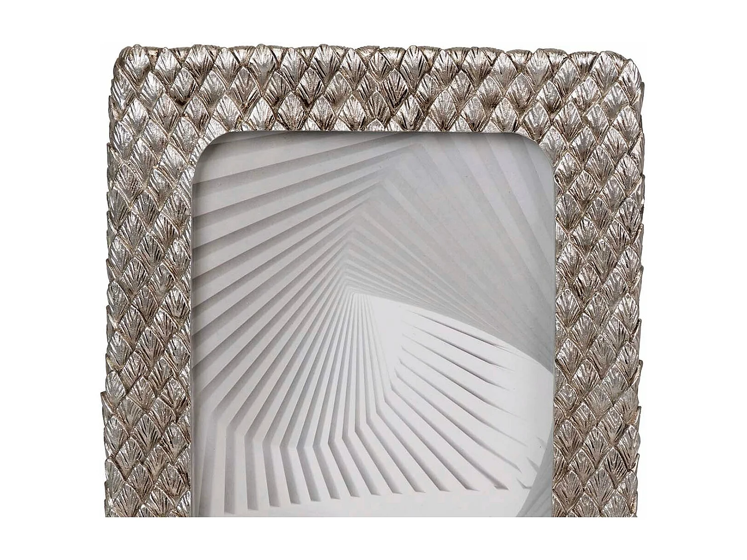 Portafotos Resina Plateado 10x15 Cm