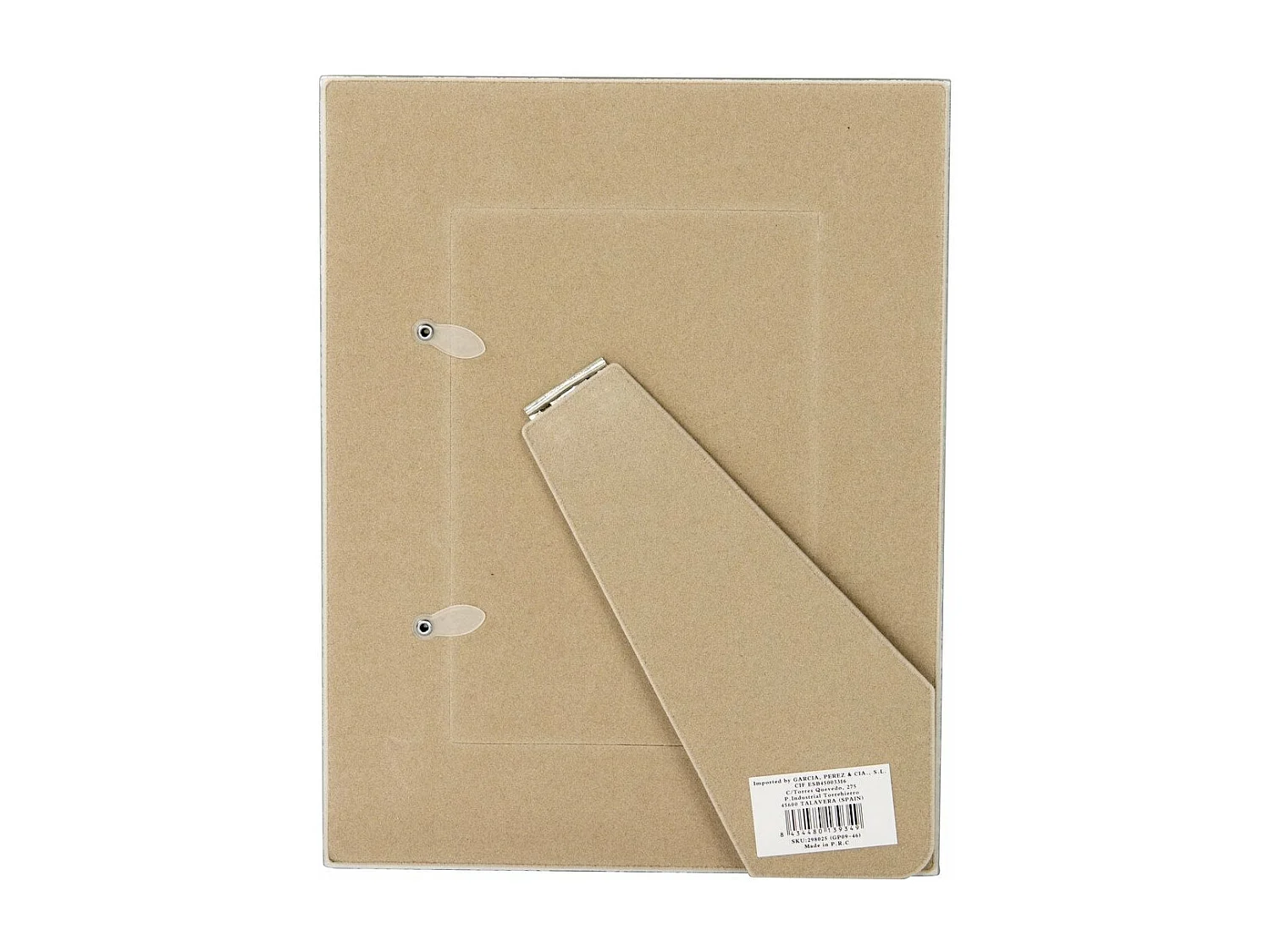 Portafotos Espejo Impresion Flores 10x15 Cm