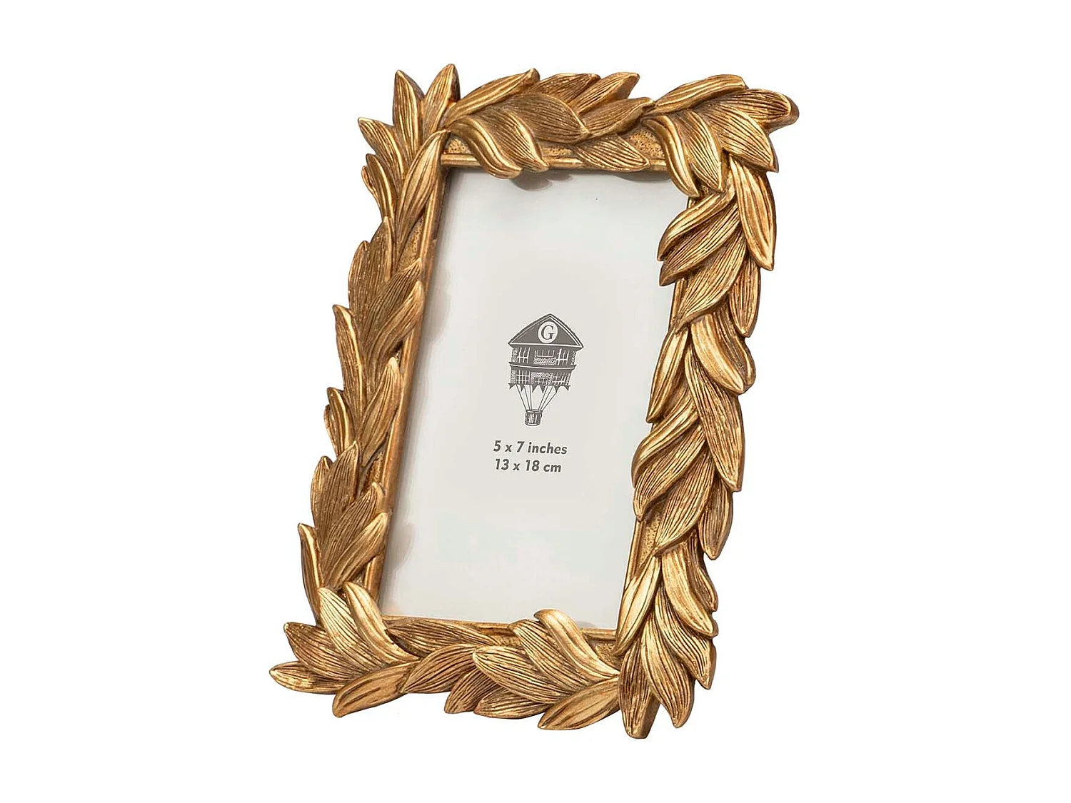 Portafotos Resina Dorado 13x18 Cm