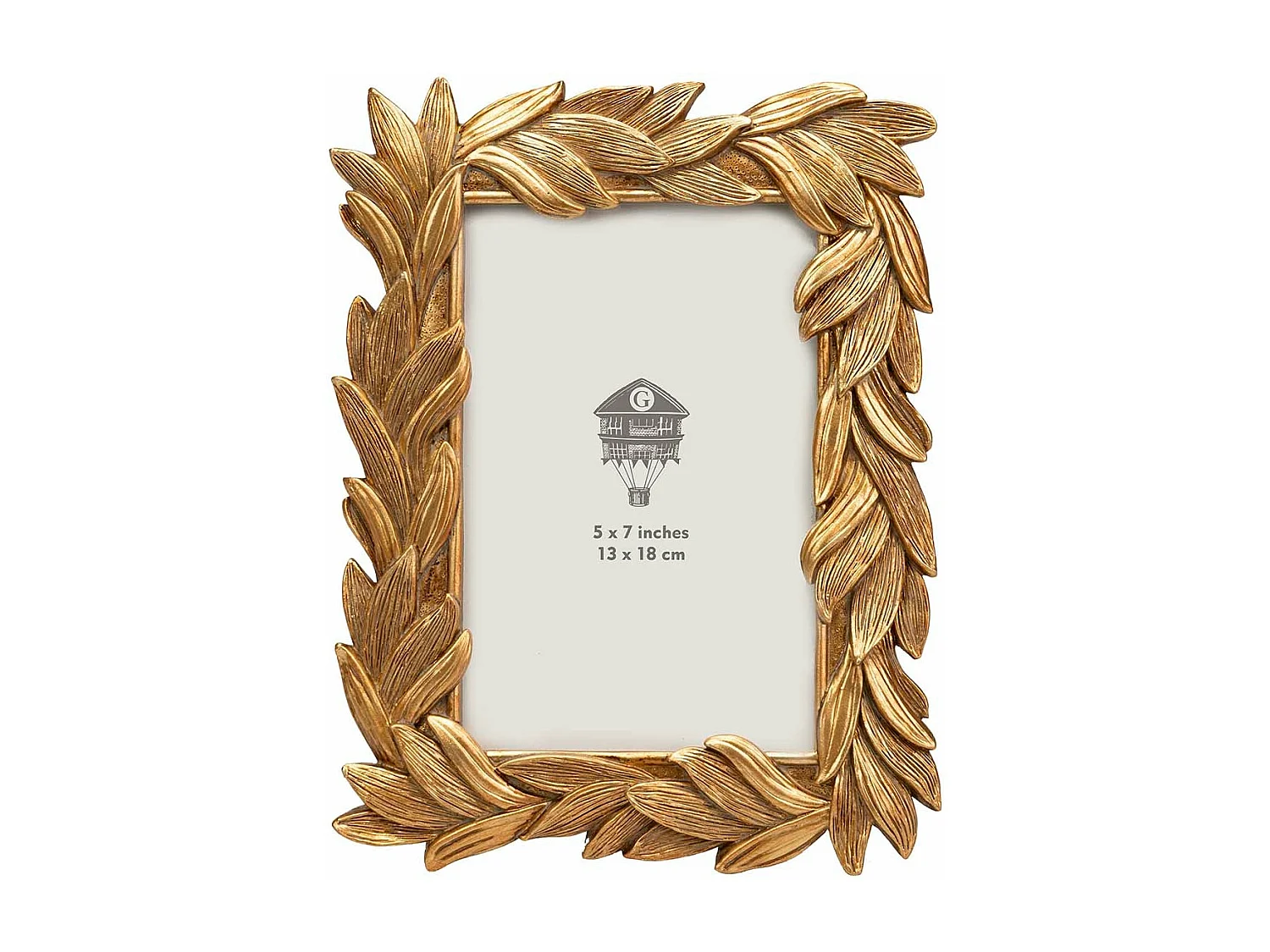 Portafotos Resina Dorado 13x18 Cm