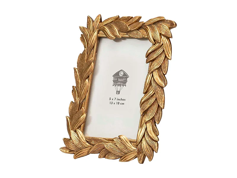 Portafotos Resina Dorado 13x18 Cm